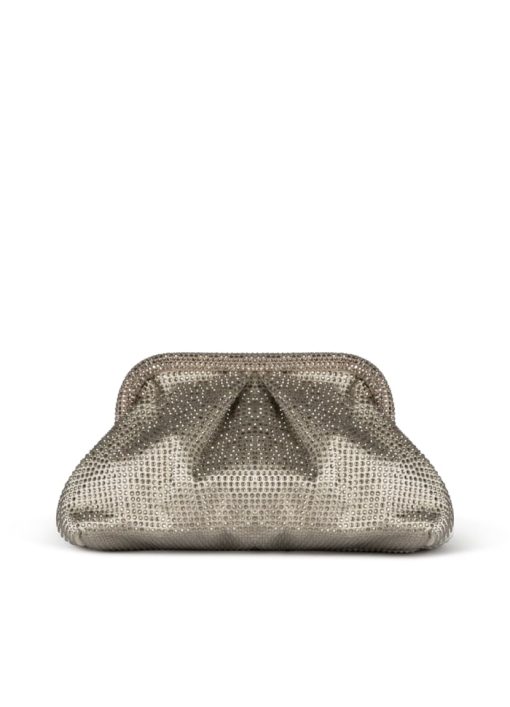 RUBY CRYSTAL BAG-TAUPE