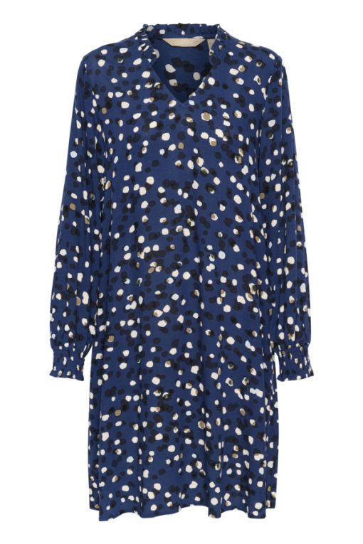 Brandy Andrea Dress - Blue dots