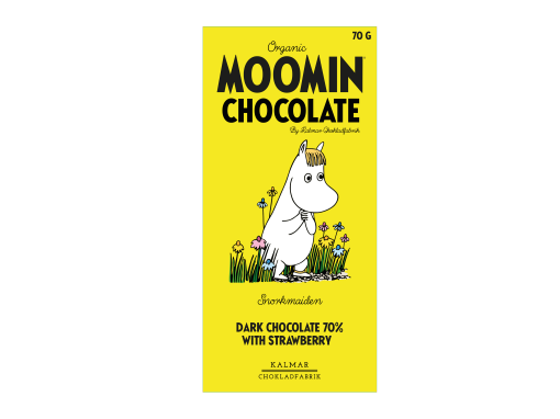 Organic Moomin Chocolate - Snorkmaiden