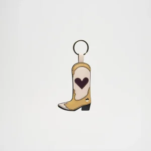 Boot Keyring Florence w. Gold