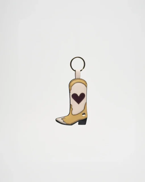 Boot Keyring Florence w. Gold