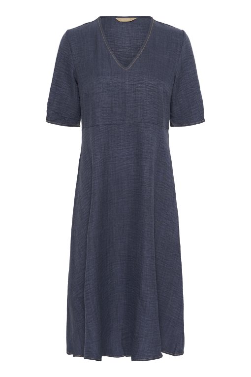 Unique Dress - Medium Blue Wash
