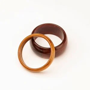 Bangle 2 Set Brown/Camel