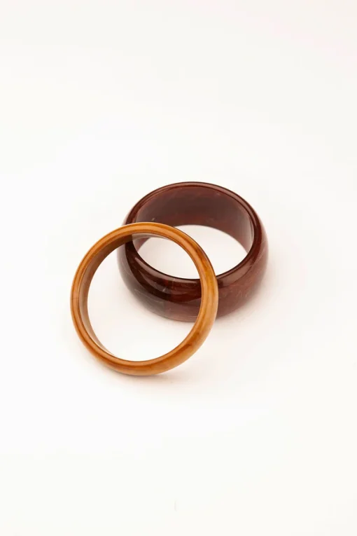 Bangle 2 Set Brown/Camel