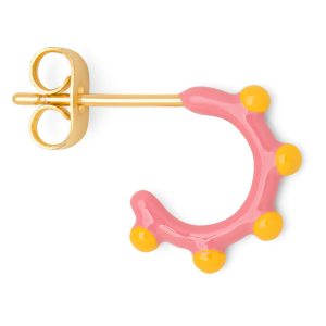 COLOR HOOP DOT -1 PIECE Rose - Sunflower