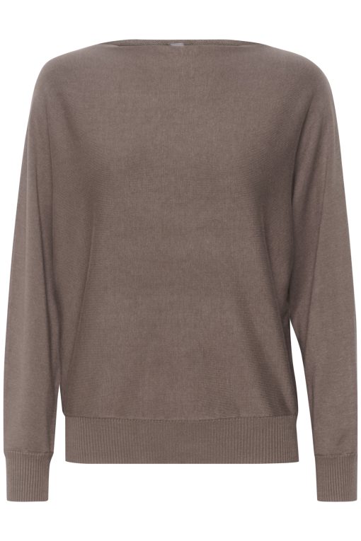 Annemarie Batwing Jumper - Falcon Melange