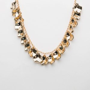 LEAF MINI NECKLACE -Gold