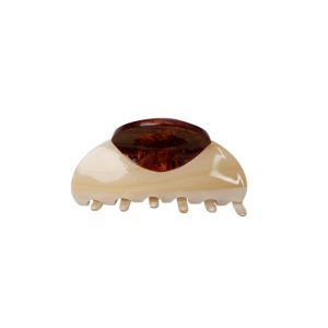 ashanti hair claw - beige