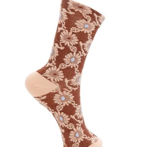 lani sock - coffee