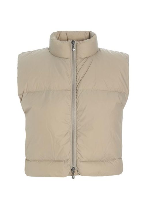 WAISTCOAT Feather down - Stone