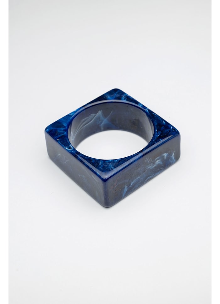 Big XL Square Bracelet Color- Dark Blue
