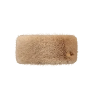 Fur Headband light brown one size