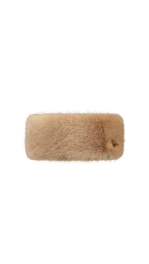 Fur Headband light brown one size