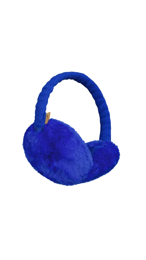 Plush Earmuffs cobalt one size