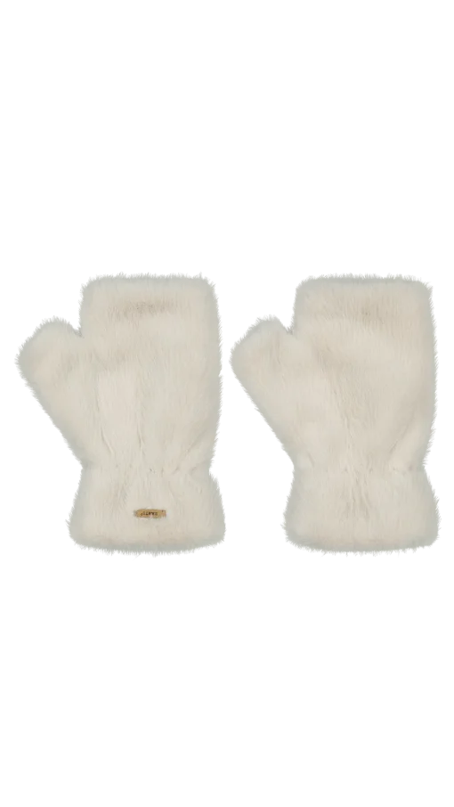 Britamu Fingerless Gloves cream one size