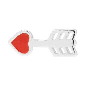 Amor earring 1 pcs-silver