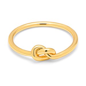 Love knot - gold plated