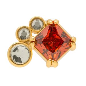 Gala Red Bling Right earring 1 pcs