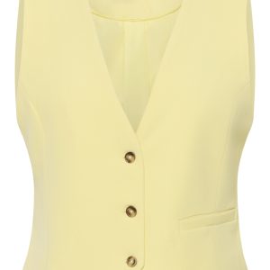 Nalina Clara Waistcoat - Lemon Meringue