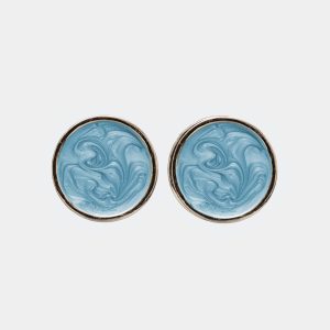 AVA PEARL EARRINGS- Pearl Blue