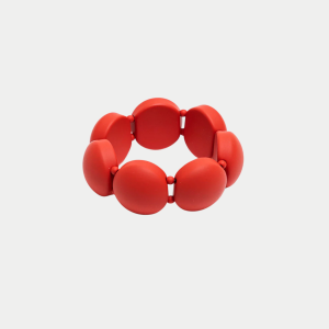 BIG ELASTIC BRACELET-Red
