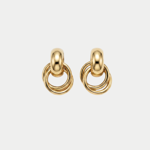 CLAUDE EARRINGS-Gold