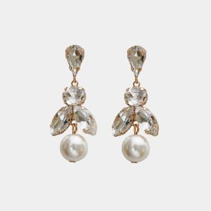 ARIA EARRINGS-Clear