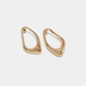 CIA EARRINGS-Gold