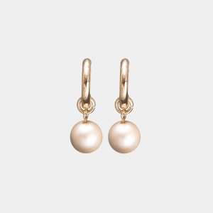 COLETTE EARRINGS-Pearl Beige