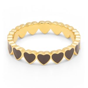 Connected Hearts Ring
