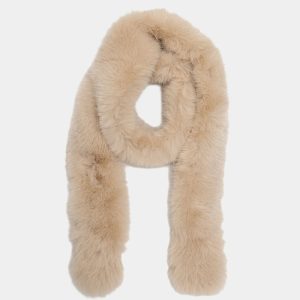 ANAIS LONG SCARF-Beige
