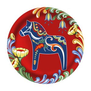 Dalom Red Coaster 11 cm diam