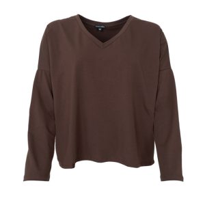BCMAY LS V-NECK BLOUSE