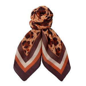 BCPORTIA MINI SCARF-Leopard