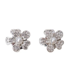 BCJELLINE BUTTON COVERS, 2 PCS. SET -Silver Coloured